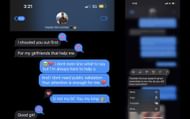Twitter user @xenathewitcher leaks private conversations with Sneako (Image via Twitter)